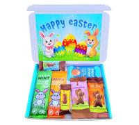 Moo Free & NOMO & Plamil Happy Easter Chocolate Selection Hamper | Bunnies | Gift Box | Dairy Free, Gluten Free, Vegan | Hamper Exclusive To INTERGALACTIC SWEETS