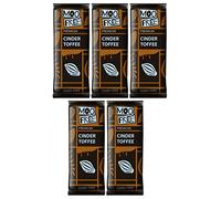 Moo Free Premium Organic Cinder Toffee Bars - Dairy Free Vegan Milk Chocolate (80g x 1 bars)