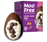 Moo Free Rocky Road Easter Egg - Dairy Free & Vegan Chocolate (85g)
