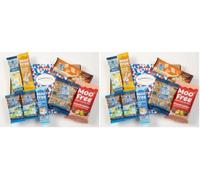 Moo Free Ultimate Chocolate Selection Hamper Gift Box - Dairy Free, Gluten Free & Vegan - Hamper Exclusive To Burmonts (Pack of 2)