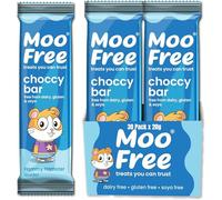 Moo Free Vegan Chocolate Gift Box - 30x 20g Milk Chocolate Dairy Free & Gluten Free Bars - Kids Treat Box for Birthday, Easter, Halloween & Christmas