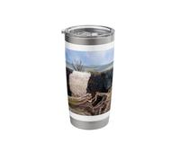 Moo in Style - Belted Galloway Cow Design Stainless Steel Insulated Tumbler