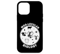 Moo-Lecular Biology Cow Petri Dish Funny Microbiology Case for iPhone 12 mini