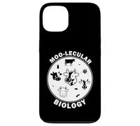 Moo-Lecular Biology Cow Petri Dish Funny Microbiology Case for iPhone 13