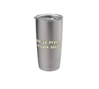Moo-ve Over, I'm a Cow Lover. Stainless Steel Insulated Tumbler