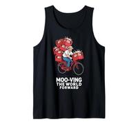 Moo-ving The World Forward Design Tank Top