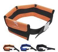 MOOCY 4 Neoprene Pocket Scuba Weight Belt，Spear Fishing Nylon-fit for Waist 32" to 52" - Quick-Release Buckle