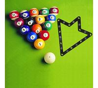 MOOCY 6pcs 9 and 10 Ball Magic Rack Holder Billiard Table
