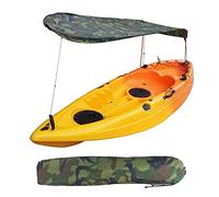 MOOCY Kayak Boat Canoe Sunshade Canopy，Kayak Shade Canopy for Single Person (Army Green Camouflage)