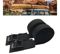 MOOCY Lashing Straps with Buckles,Adjustable Kayak Tie Down Straps Padded Cam Buckle Cargo Strap,Roof Rack Cinch Strap for Cargo, Luggage, Motorcycles, Truck, SUV, Car Roof Rack,SUP Surfboard