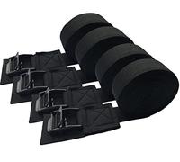 MOOCY Lashing Straps with Buckles,Adjustable Kayak Tie Down Straps Padded Cam Buckle Cargo Strap,Roof Rack Cinch Strap for Cargo, Luggage, Motorcycles, Truck, SUV, Car Roof Rack,SUP Surfboard