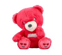 Mood Bears® Love Bear (Large) - Soft & Huggable Teddy Bear for Kids & Adults, Emotional Support Plush to Spread Love & Positivity, Brown