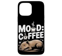 Mood Coffee Capybara Sleeping Case for iPhone 13 Pro Max