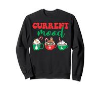 Mood Coffee Winter Cold Weather Cozy Season Merry Christmas Sweatshirt