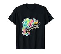 Mood Depends Funny Chameleon Reptile Lover T-Shirt
