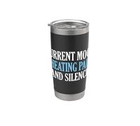 Mood Heating Pad and Silence Fibromyalgia Warrior Stainless Steel Insulated Tumbler
