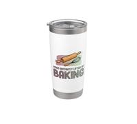 Mood Instantly Lifted by Baking Bakery Cook Dough Baker Stainless Steel Insulated Tumbler