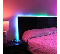 Mood Lighting Colour Changing LED Strip Lights 5M [Full Kit with Remote & Power Supply] by E Robin - for Home Kitchen Christmas Indoor Decoration [Energy Class TV LED Lights LED Night Light