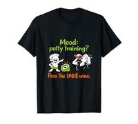 Mood Potty Training Pass The Wine Adulting Humor T-Shirt
