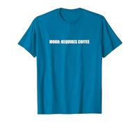Mood Requires Coffee T-Shirt, Men, Sapphire Blue, 3X-Large