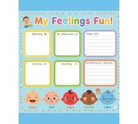 Mood Tracker for Kids & Teens: Daily Emotions Journal to Understand, Express & Manage Feelings: Printable & Guided Tracker for Positive Thinking, Gratitude, Stress Relief, and Emotional Growth.