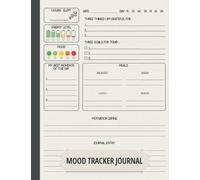 Mood Tracker Journal: Daily Mood Notebook & Wellness Diary with Prompts