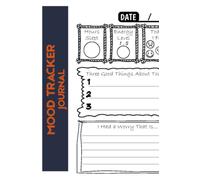 Mood Tracker Journal: Great for Borderline Personality Disorder or Depression | Improve Your Mental Health for men and women