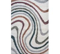 Moodi Shaggy Multicolour Mirage Rug - 80X150 cm