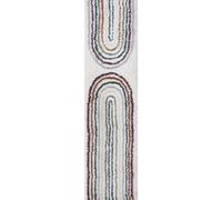 Moodi Shaggy Multicolour Raincat Rug - 80X300 cm