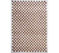 Moodi Shaggy Terra Pixelate Rug - 80X150 cm