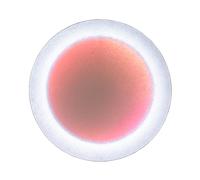 MoodMoon Round 85 Wall Lamp White/ Red
