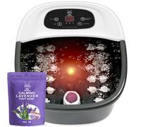MoodRelish - "Bath Foot Massager with Heat Bubbles and Vibrating Massage and Jets, 16 oz Soothing Lavender