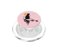 Moody Cat Coffee SUP Paddleboard Sunset Ocean PopSockets PopGrip for MagSafe