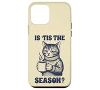 Moody Cat Is Tis The Season Funny Anti Fall Vibe Case for iPhone 12 mini