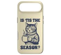 Moody Cat Is Tis The Season Funny Anti Fall Vibe Case for iPhone Air