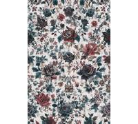 Moody Floral Journal: 6x9 Lined Aesthetic Vintage Notebook for Women: A Romantic Notebook with a Vintage Faded Rose Pattern | The Perfect Dark Academia Gift for Writers & Artists