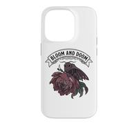 Moody Moth Bloom & Doom Gothic Elegance Vintage Style Case for iPhone 14 Pro