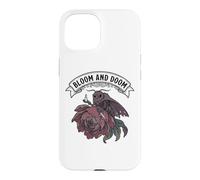 Moody Moth Bloom & Doom Gothic Elegance Vintage Style Case for iPhone 15