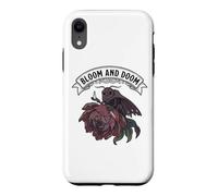 Moody Moth Bloom & Doom Gothic Elegance Vintage Style Case for iPhone XR
