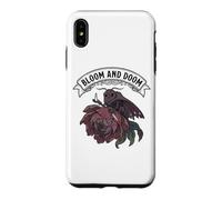 Moody Moth Bloom & Doom Gothic Elegance Vintage Style Case for iPhone XS Max