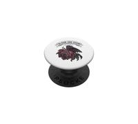 Moody Moth Bloom & Doom Gothic Elegance Vintage Style PopSockets Adhesive PopGrip