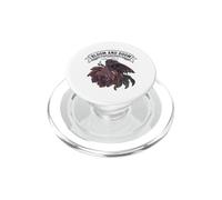 Moody Moth Bloom & Doom Gothic Elegance Vintage Style PopSockets PopGrip for MagSafe