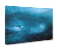 Moody Skies in Abstract Canvas Print for Living Room Bedroom Home Office Décor, Wall Art Picture Ready to Hang, 30 x 20 Inch (76 x 50 cm)