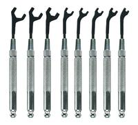 Moody Tools 58-0161 8-Piece Metric Open End Wrench Set by ACU-Min
