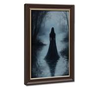 Moody Victorian Poster, Dark Decor Aesthetic Canvas Poster Bedroom Decor Landscape Office Room Decor Gift 12" L X 18" W