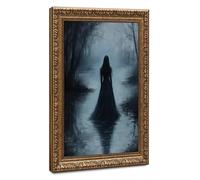 Moody Victorian Poster, Dark Decor Aesthetic Canvas Poster Wall Art Decor Print Picture Paintings for Living Room Bedroom Decoration 12" L X 18" W