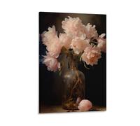 Moody Vintage Flower Poster Vintage Floral Poster Vintage Flower Art Antique Botanical Poster Vintage Flower Poster Rustic Farmhouse Decor Poster Posters For Bedroom Canvas Poster Wall Art Decor Print