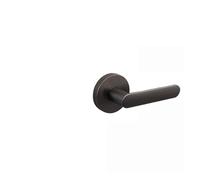 MOOEDJKL Simple Indoor Door Handle Bedroom Storage Room Handle Lock Single Tongue fire Door Aisle Three-Pole(Gun Grey)