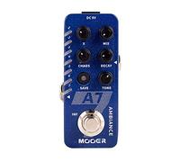 MOOER A7 Ambiance Reverb Guitar Pedal Mini Versatile Pedal with Lofi, Octave, Moduation Effects and Infinite Trail Function
