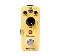 MOOER Acoustikar Acoustic Guitar Simulator Pedal, 3 Modes Piezo/Standard/Jumbo, Nature and Smooth Acoustic Guitar Sound